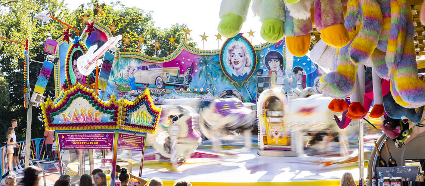 Buntes Markttreiben