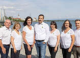 Von links: Anke Beck, Tilo Weisner, Sabrina Graf, Christine Waggershauser, Kai Nopper, Sophie Mommertz, Irene Mommertz, Franz Christoph Lißner, Klaus Gommeringer
(Quelle: Seehasenfestausschuss, Foto: Stefan Trautmann)