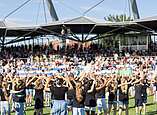 Rund 1.800 Häfler Schülerinnen und Schüler waren beim Seehasensport dabei – und zeigten tolle Leistungen. (Foto: Stefan Trautmann)